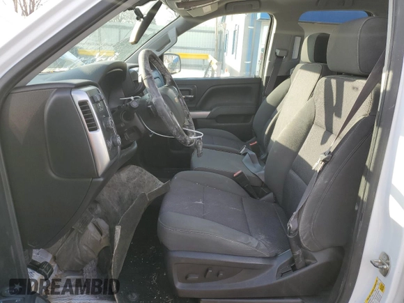 2016 Chevrolet Silverado 1500 LT with VIN 1GCVKREC1GZ160188, listed as a Copart auction lot 45726835 with 159,122 mi miles and Salvage Title. Bid and sale history available at DreamBid. Image 7.