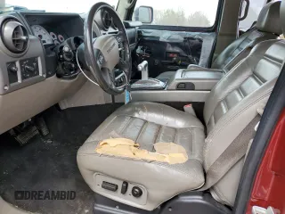 2003 Hummer H2 with VIN 5GRGN23U23H113799, listed as a Copart auction lot 50371985 with 146,044 mi miles and Clean Title. Bid and sale history available at carsss.com. Image 7.