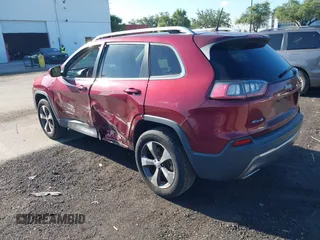 2020 Jeep Cherokee Limited with VIN 1C4PJMDX5LD567098, listed as a IAAI auction lot 42518932 with 46,177 mi miles and . Bid and sale history available at DreamBid. Image 3.