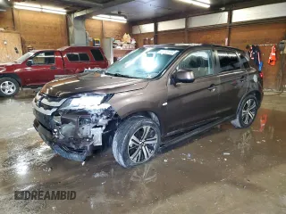 2020 Mitsubishi Outlander ES with VIN JA4AR3AU8LU026902, listed as a Copart auction lot 60210105 with 39,433 mi miles and Salvage title. Bid and sale history available at DreamBid. Image 1.