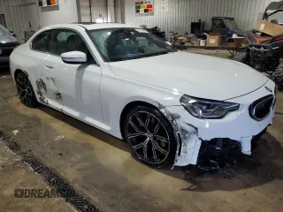 2022 BMW 2 Series 230i with VIN 3MW23CM00N8C68052, listed as a Copart auction lot 87752535 with 11,533 mi miles and Salvage Title. Bid and sale history available at carsss.com. Image 4.