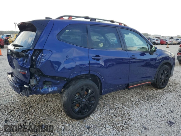 2024 Subaru Forester Sport with VIN JF2SKAGC1RH461250, listed as a Copart auction lot 44446605 with 12,527 mi miles and Salvage Title. Bid and sale history available at carsss.com. Image 3.