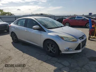2013 Ford Focus SE with VIN 1FADP3F26DL314348, listed as a Copart auction lot 51295235 with 106,635 mi miles and Salvage Title. Bid and sale history available at carsss.com. Image 4.