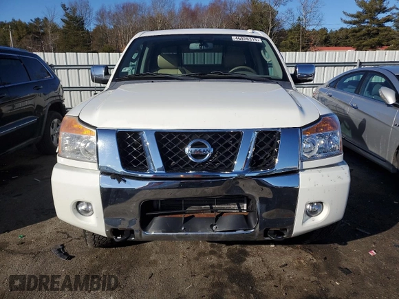 2011 Nissan Titan SL with VIN 1N6AA0EC7BN323825, listed as a Copart auction lot 46978315 with 143,228 mi miles and Salvage Title. Bid and sale history available at carsss.com. Image 5.
