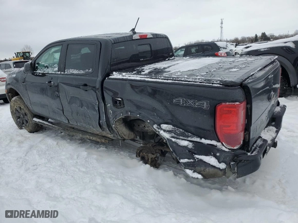 2023 Ford Ranger XL with VIN 1FTER4FH3PLE31165, listed as a Copart auction lot 45729085 with 51,342 mi miles and Salvage Title. Bid and sale history available at carsss.com. Image 2.