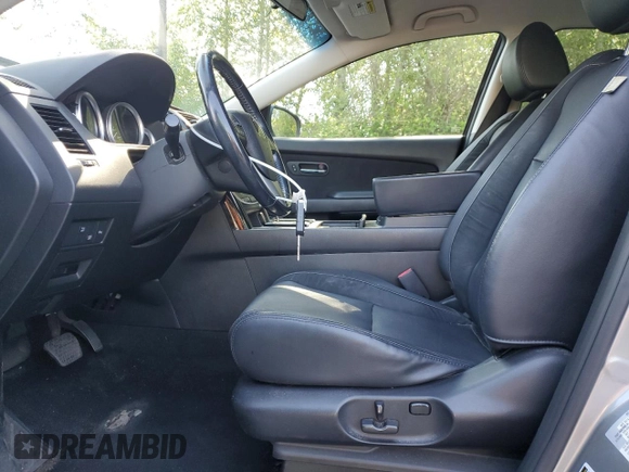 2014 Mazda CX-9 Touring with VIN JM3TB3CV4E0438423, listed as a Copart auction lot 58603325 with 81,177 mi miles and Clean title. Bid and sale history available at DreamBid. Image 7.