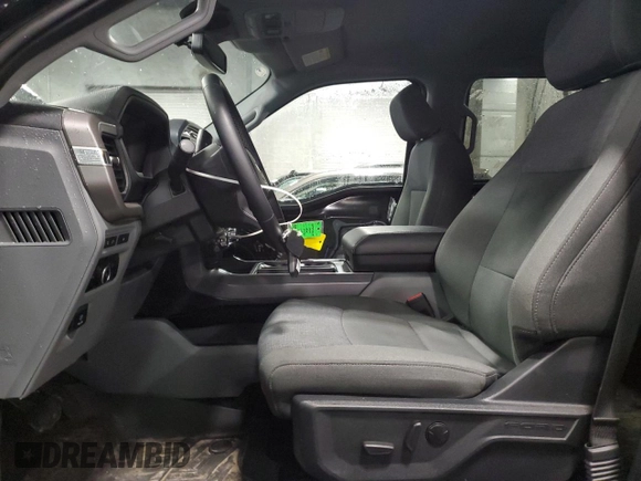 2024 Ford F-150 XLT with VIN 1FTFW3L52RKD62897, listed as a Copart auction lot 46466335 with 15,532 mi miles and Salvage Title. Bid and sale history available at carsss.com. Image 7.