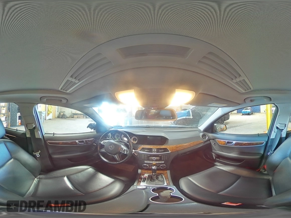 2012 Mercedes-Benz C 300 Sport with VIN WDDGF8BB1CA647084, listed as a Copart auction lot 53452325 with 95,059 mi miles and Salvage Title. Bid and sale history available at DreamBid. Image 14.
