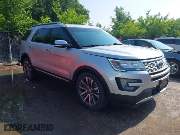 2017 Ford Explorer Platinum с VIN 1FM5K8HT6HGD17843, выставлен на аукционе IAAI как лот 42389653 с пробегом 135 820 миль миль и . История ставок и продаж доступна на DreamBid. Изображение 1.