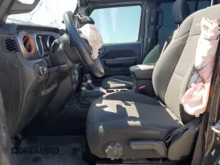 2021 Jeep Gladiator Mojave with VIN 1C6JJTEG7ML582859, listed as a Copart auction lot 51918085 with 92,457 mi miles and Salvage title. Bid and sale history available at DreamBid. Image 7.