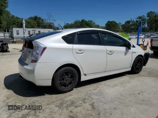 2011 Toyota Prius I with VIN JTDKN3DUXB1418541, listed as a Copart auction lot 53191935 with 111,459 mi miles and Salvage Title. Bid and sale history available at DreamBid. Image 3.