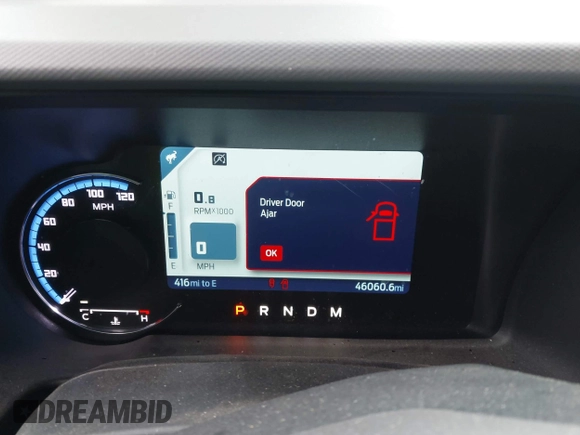2023 Ford Bronco with VIN 1FMEE5BP2PLB15668, listed as a IAAI auction lot 42342195 with 46,060 mi miles and . Bid and sale history available at DreamBid. Image 7.