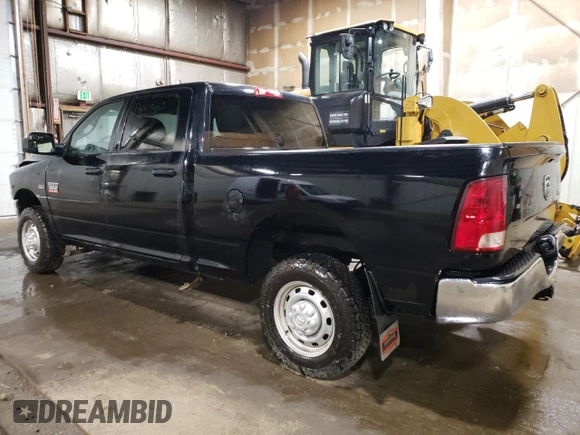 2012 Ram 2500 ST with VIN 3C6TD5CT4CG289296, listed as a Copart auction lot 53002695 with 101,427 mi miles and Salvage Title. Bid and sale history available at carsss.com. Image 2.