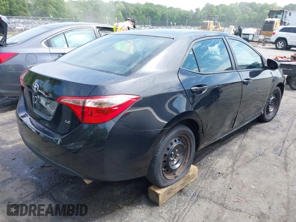2018 Toyota Corolla L with VIN 2T1BURHE7JC018388, listed as a IAAI auction lot 42102862 with 111,882 mi miles and . Bid and sale history available at DreamBid. Image 4.