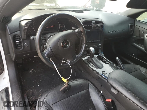 2012 Chevrolet Corvette Z16 Grand Sport 3LT with VIN 1G1YW2DW2C5106722, listed as a Copart auction lot 77883044 with 125,642 mi miles and Salvage title. Bid and sale history available at DreamBid. Image 8.