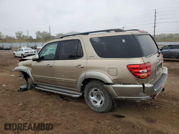 2003 Toyota Sequoia SR5 with VIN 5TDZT34A13S198804, listed as a Copart auction lot 53905185 with 250,067 mi miles and Salvage Title. Bid and sale history available at carsss.com. Image 2.