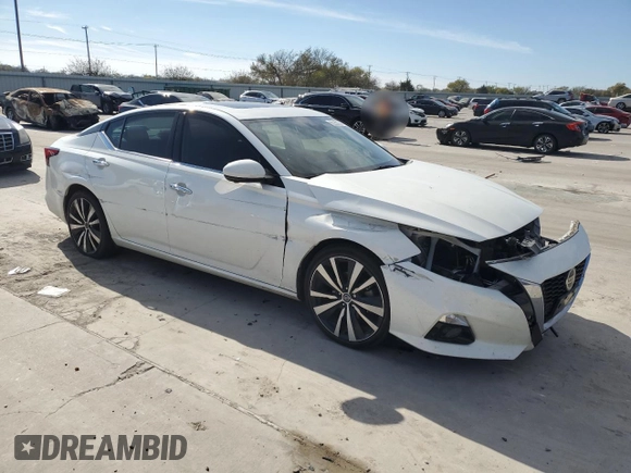 2019 Nissan Altima 2.5 Platinum with VIN 1N4BL4FV3KC114933, listed as a Copart auction lot 82250244 with 71,788 mi miles and Salvage Title. Bid and sale history available at carsss.com. Image 4.