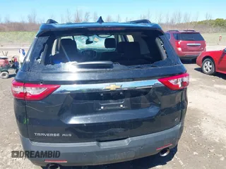 2019 Chevrolet Traverse LT Cloth with VIN 1GNEVGKW1KJ193586, listed as a IAAI auction lot 42044908 with 137,823 mi miles. Bid and sale history available at carsss.com. Image 17.