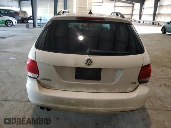 2012 Volkswagen Jetta SportWagen TDI w/Sunroof with VIN 3VWPL7AJ4CM686175, listed as a Copart auction lot 47185874 with 122,586 mi miles and Salvage Title. Bid and sale history available at carsss.com. Image 6.