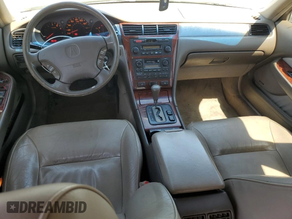 2001 Acura RL Premium Pkg with VIN JH4KA965X1C000535, listed as a Copart auction lot 54098695 with 0 mi miles and Clean Title. Bid and sale history available at carsss.com. Image 8.