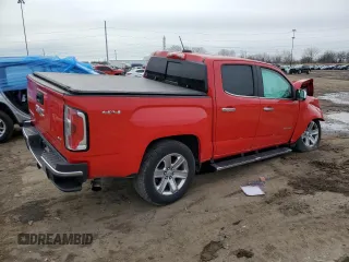 2016 GMC Canyon 4WD SLT with VIN 1GTG6DE3XG1358704, listed as a Copart auction lot 47768195 with 80,865 mi miles and Salvage Title. Bid and sale history available at carsss.com. Image 3.