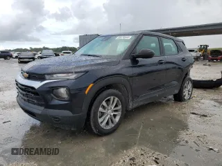 2021 Chevrolet TrailBlazer LS with VIN KL79MNSL1MB030762, listed as a Copart auction lot 60478544 with 18,994 mi miles and Salvage Title. Bid and sale history available at DreamBid. Image 1.