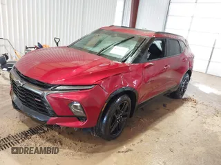 2023 Chevrolet Blazer RS with VIN 3GNKBKRS4PS219606, listed as a IAAI auction lot 41643203 with 36,044 mi miles and . Bid and sale history available at DreamBid. Image 19.