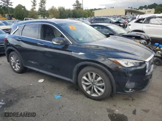 2022 Infiniti QX50 LUXE with VIN 3PCAJ5BB2NF111977, listed as a Copart auction lot 73346694 with 0 mi miles and Salvage Title. Bid and sale history available at carsss.com. Image 4.