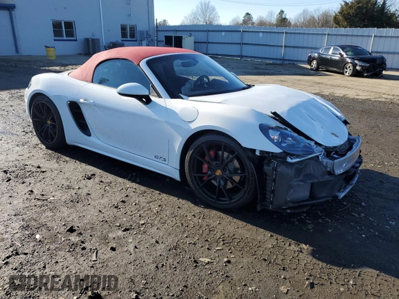 2018 Porsche 718 Boxster S z VIN WP0CB2A82JS229275, wystawiony jako Copart lot #36833274 z przebiegiem 22 752 mil mil oraz . Historia ofert i sprzedaży dostępna na DreamBid. Obrazek 4.