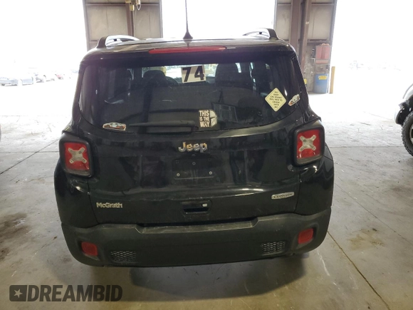 2019 Jeep Renegade Altitude z VIN ZACNJABB1KPK47108, wystawiony jako Copart lot #52321405 z przebiegiem 81 008 mil mil oraz Szkoda całkowita • Salvage title. Historia ofert i sprzedaży dostępna na DreamBid. Obrazek 6.