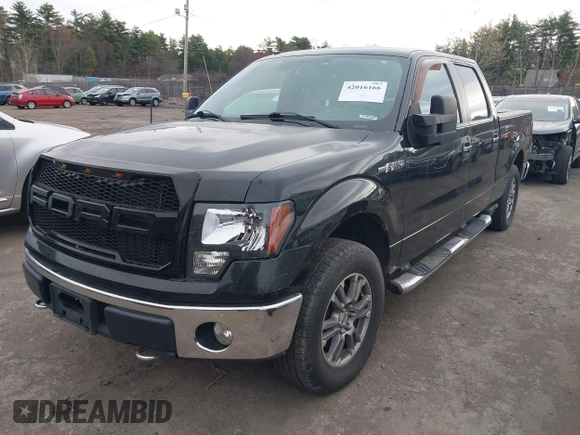 2010 Ford F-150 XL with VIN 1FTFW1EV9AFA80013, listed as a IAAI auction lot 42016166 with 157,414 mi miles. Bid and sale history available at carsss.com. Image 17.