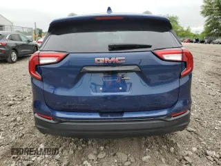 2022 GMC Terrain SLT with VIN 3GKALVEVXNL241463, listed as a Copart auction lot 58688225 with 43,051 mi miles and Salvage title. Bid and sale history available at DreamBid. Image 6.