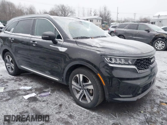 2023 Kia Sorento EX z VIN KNDRHDLG6P5206453, wystawiony jako IAAI lot #41630815 z przebiegiem 23 206 mil mil oraz . Historia ofert i sprzedaży dostępna na DreamBid. Obrazek 1.