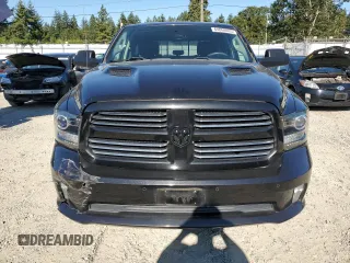 2015 Ram 1500 Sport with VIN 1C6RR7MT1FS765801, listed as a Copart auction lot 64068035 with 88,783 mi miles and Salvage title. Bid and sale history available at DreamBid. Image 5.