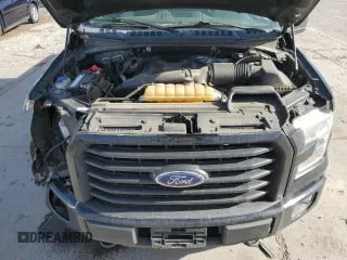 2017 Ford F-150 XL with VIN 1FTEW1EG0HKC62908, listed as a Copart auction lot 48599555 with 96,672 mi miles and Salvage Title. Bid and sale history available at carsss.com. Image 11.