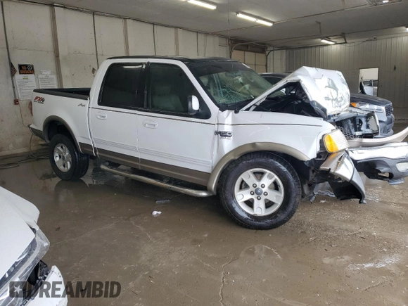 2003 Ford F-150 XLT with VIN 1FTRW08L23KA65560, listed as a Copart auction lot 61349145 with 207,887 mi miles and Salvage title. Bid and sale history available at DreamBid. Image 4.