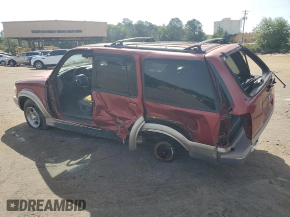 2001 Ford Explorer Eddie Bauer z VIN 1FMZU84P81ZA61333, wystawiony jako Copart lot #56927345 z przebiegiem 205 865 mil mil oraz Szkoda całkowita • Salvage title. Historia ofert i sprzedaży dostępna na DreamBid. Obrazek 2.