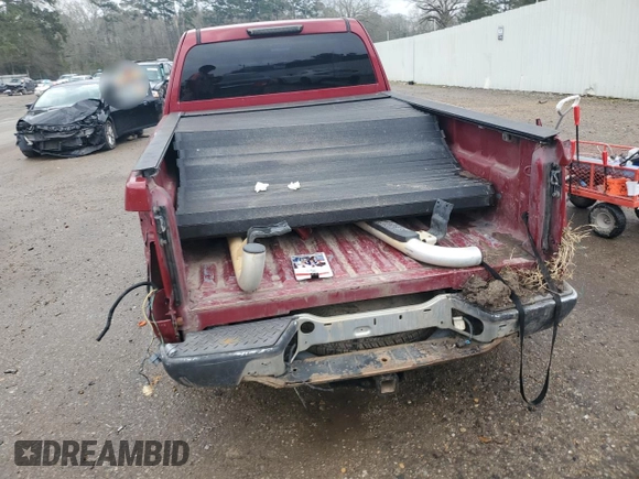 2005 GMC Canyon SLE Z71 with VIN 1GTDT196958121737, listed as a Copart auction lot 44645395 with 187,622 mi miles and Salvage Title. Bid and sale history available at carsss.com. Image 6.