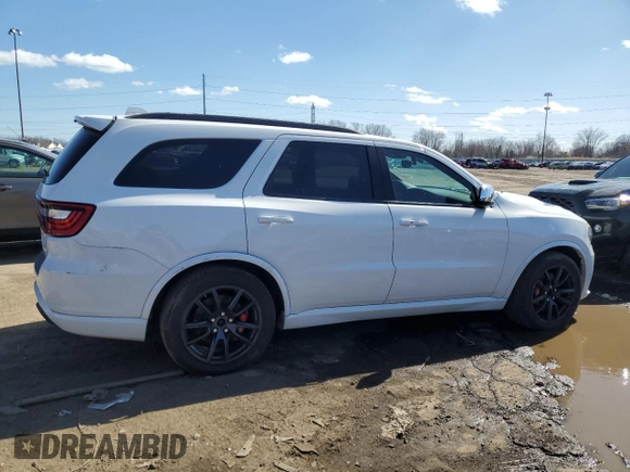 2018 Dodge Durango SRT with VIN 1C4SDJGJ8JC184136, listed as a Copart auction lot 50623225 with Not provided miles and Clean title. Bid and sale history available at DreamBid. Image 3.