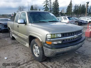 2001 Chevrolet Silverado 1500 LT with VIN 1GCEK19T61Z103505, listed as a IAAI auction lot 41507753 with 161,880 mi miles. Bid and sale history available at carsss.com. Image 1.