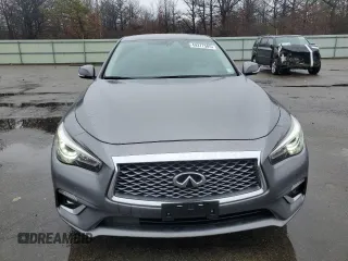 2023 Infiniti Q50 Luxe with VIN JN1EV7BR6PM541314, listed as a Copart auction lot 49377505 with 23,601 mi miles and Salvage title. Bid and sale history available at DreamBid. Image 5.