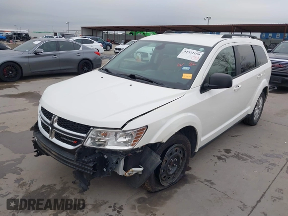 2020 Dodge Journey SE Value with VIN 3C4PDCAB4LT254595, listed as a IAAI auction lot 41572159 with 124,804 mi miles and . Bid and sale history available at carsss.com. Image 19.
