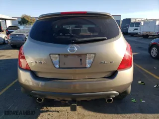 2003 Nissan Murano SE with VIN JN8AZ08W33W211301, listed as a Copart auction lot 78095684 with 139,552 mi miles and Salvage Title. Bid and sale history available at carsss.com. Image 6.