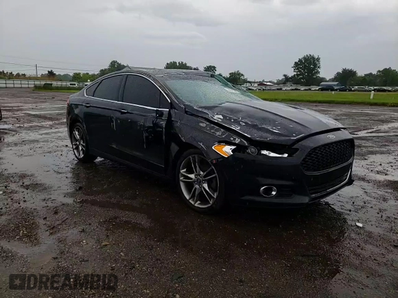 2013 Ford Fusion Titanium with VIN 3FA6P0K9XDR253596, listed as a Copart auction lot 60047845 with 119,426 mi miles and Salvage title. Bid and sale history available at DreamBid. Image 13.