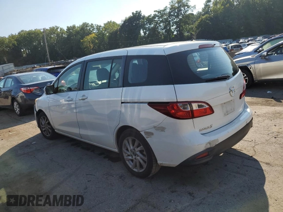 2013 Mazda 5 Sport with VIN JM1CW2BL6D0150232, listed as a Copart auction lot 69159794 with Not Provided miles and Salvage Title. Bid and sale history available at DreamBid. Image 2.