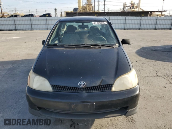 2000 Toyota ECHO with VIN JTDAT1234Y0040781, listed as a Copart auction lot 87408064 with 158,235 mi miles and Salvage Title. Bid and sale history available at DreamBid. Image 5.