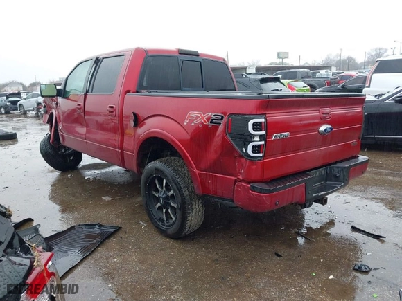 2013 Ford F-150 XL with VIN 1FTFW1CT3DKD29998, listed as a IAAI auction lot 41546344 with 139,062 mi miles. Bid and sale history available at carsss.com. Image 3.