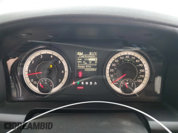 2017 Ram 1500 Express с VIN 3C6JR6AT7HG791759, выставлен на аукционе Copart как лот 52816855 с пробегом 122 339 миль миль и Списание • Salvage title. История ставок и продаж доступна на DreamBid. Изображение 9.