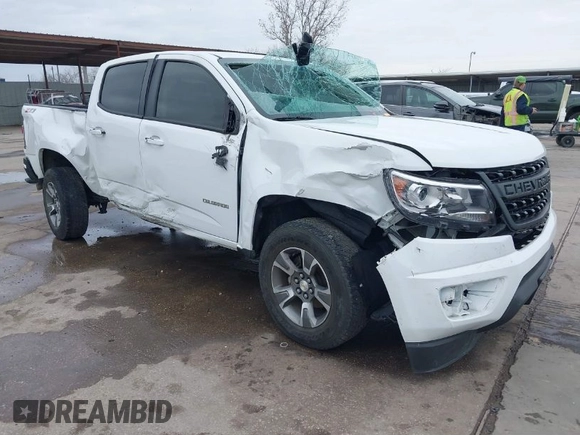 2019 Chevrolet Colorado 4WD Z71 z VIN 1GCGTDEN3K1317883, wystawiony jako IAAI lot #41439010 z przebiegiem 34 306 mil mil oraz . Historia ofert i sprzedaży dostępna na DreamBid. Obrazek 1.