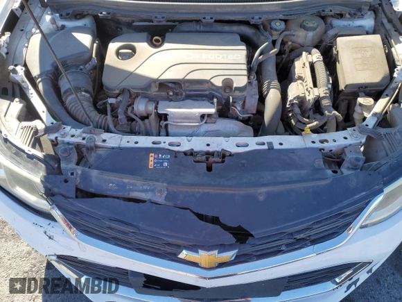 2018 Chevrolet Cruze LS with VIN 1G1BC5SM9J7154902, listed as a Copart auction lot 44809405 with 94,925 mi miles and Salvage Title. Bid and sale history available at DreamBid. Image 11.